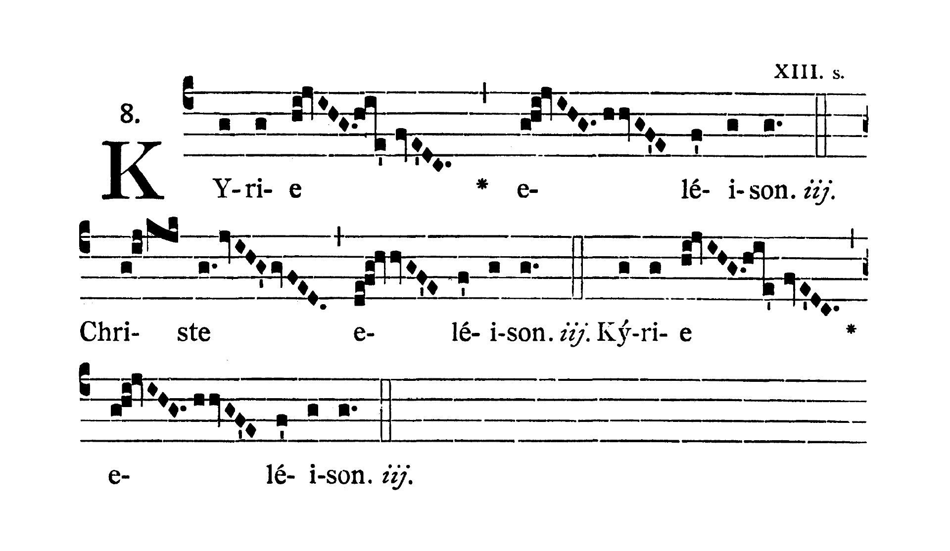 Missa V (Kyrie magnae Deus potentiae) - Kyrie