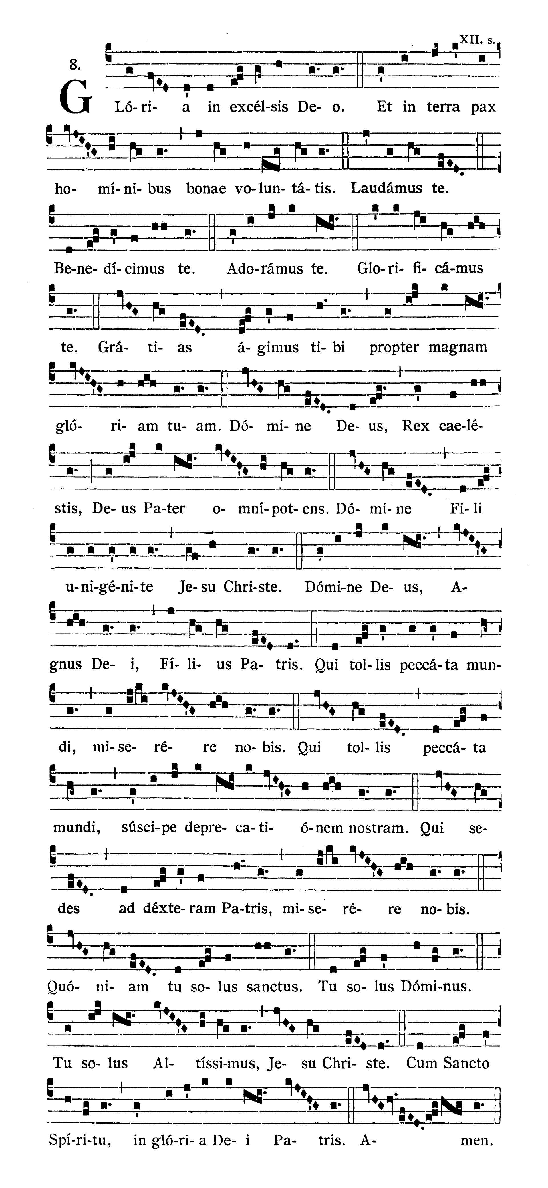 Missa V (Kyrie magnae Deus potentiae) - Gloria