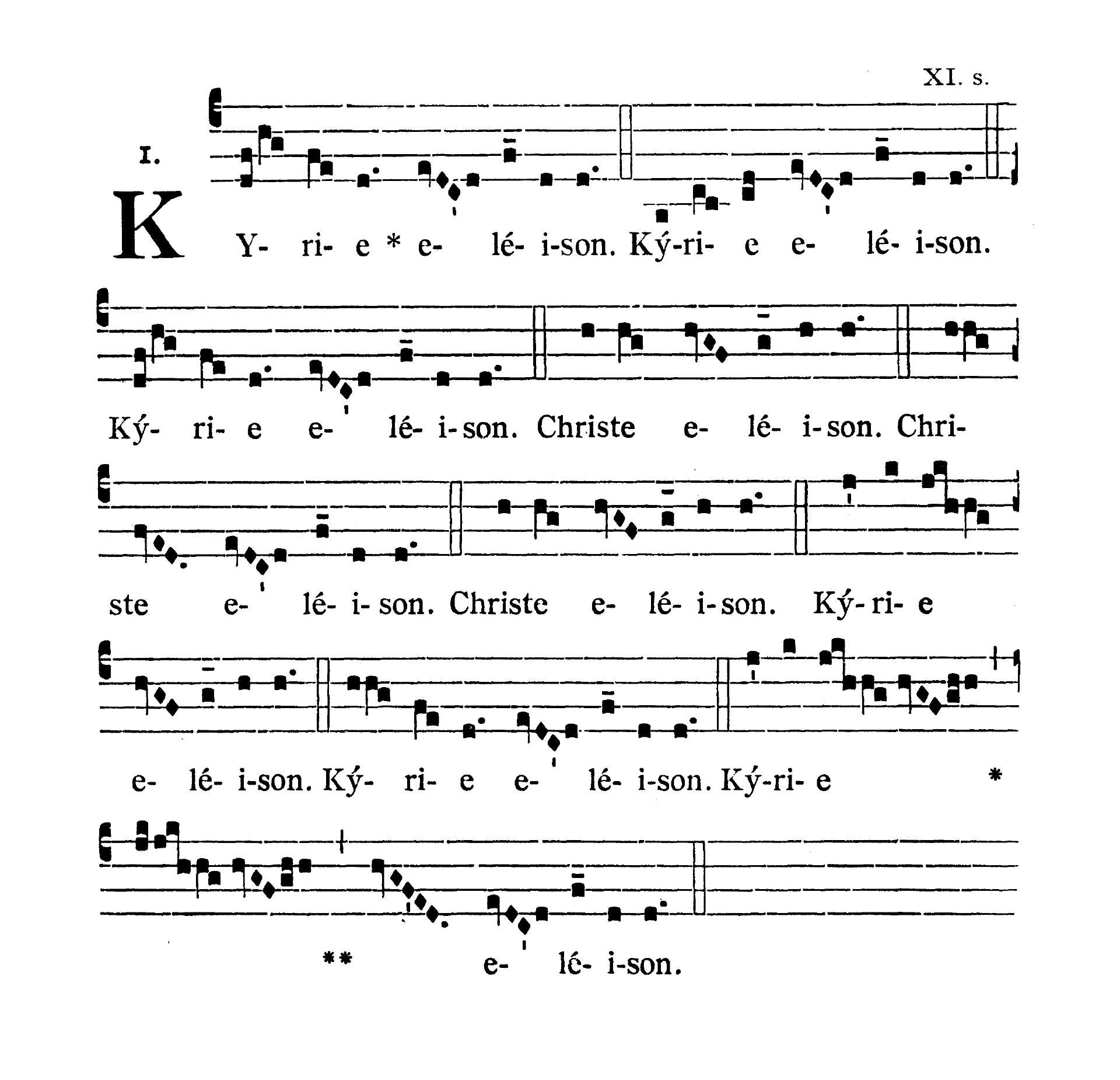 Missa X (Alme Pater) - Kyrie