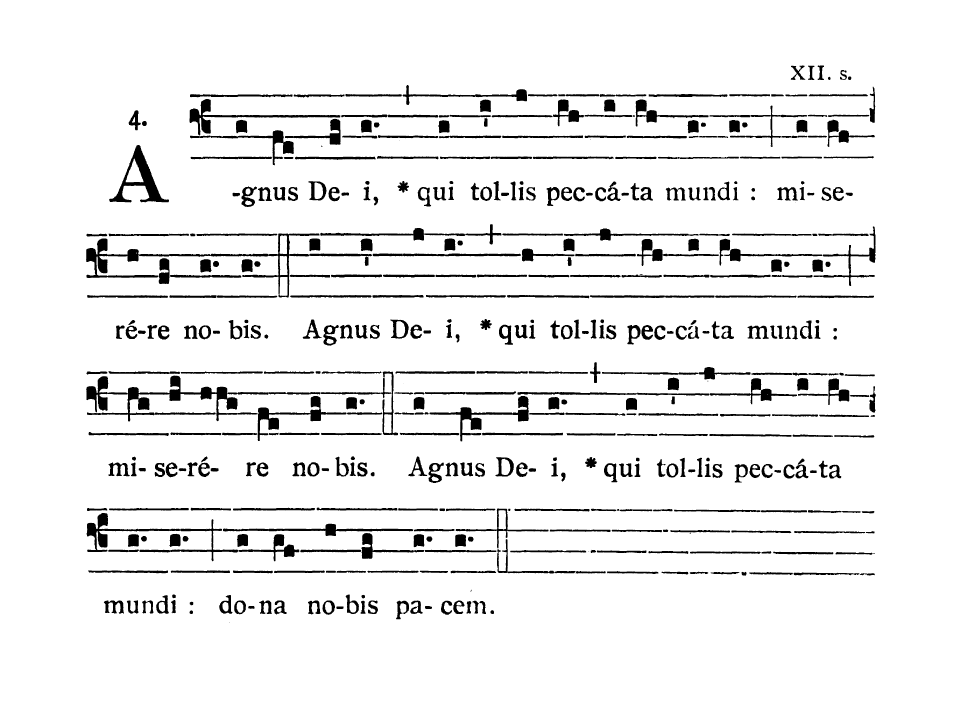 Missa X (Alme Pater) - Agnus Dei
