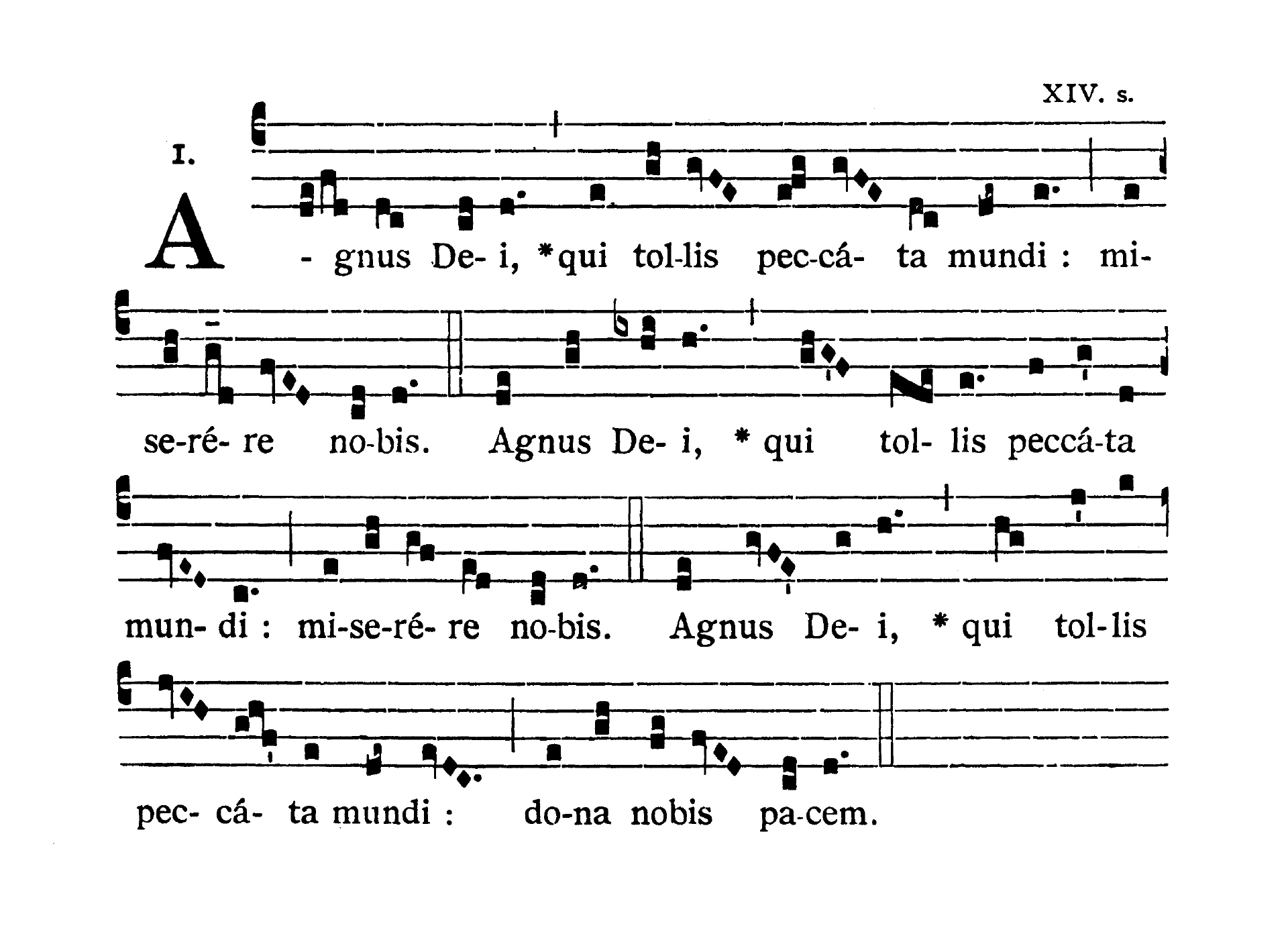 Missa XI (Orbis factor) - Agnus Dei