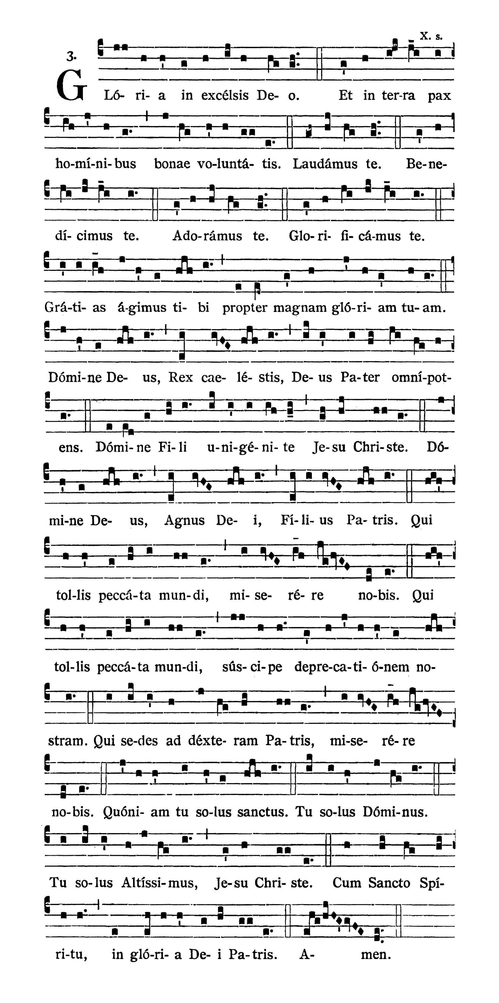 Missa XIV (Jesu Redemptor) - Gloria