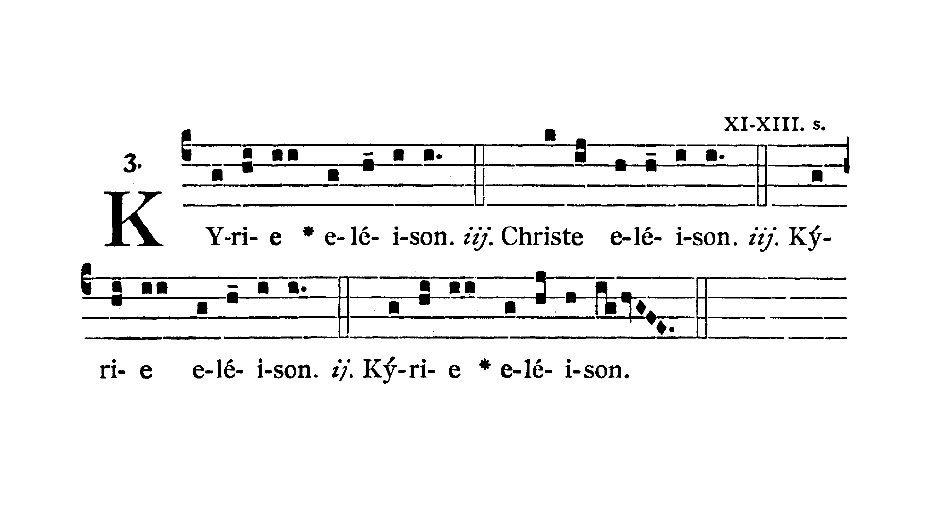Missa XVI - Kyrie