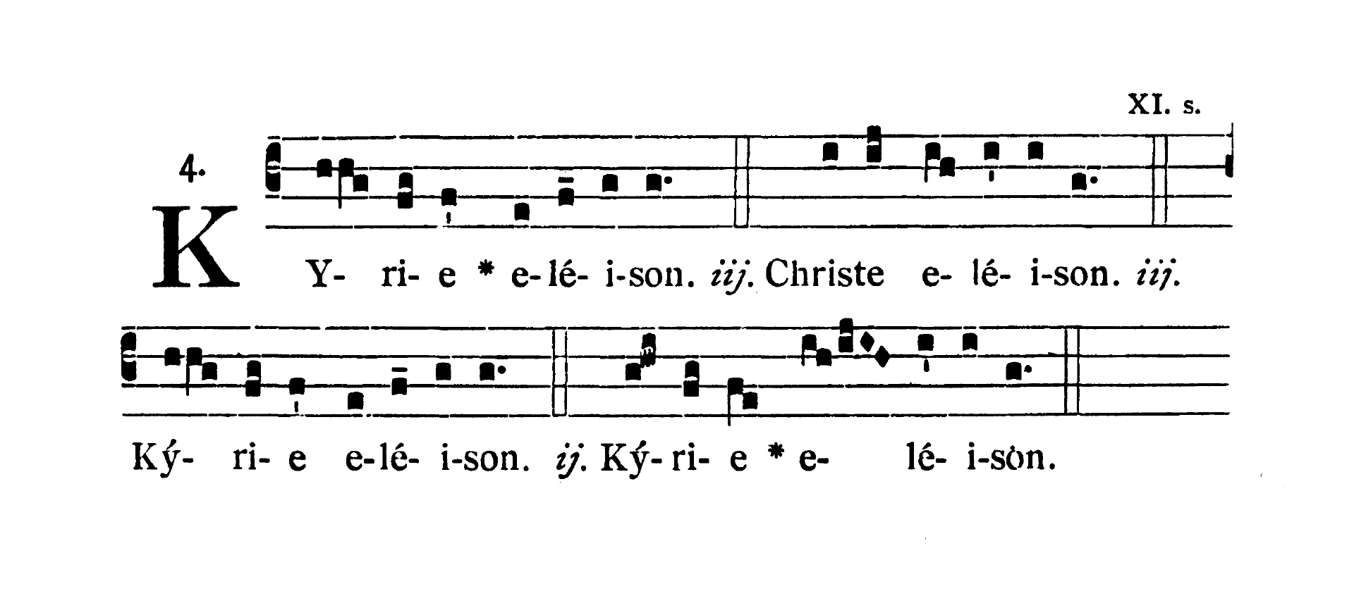 Missa XVIII (Deus Genitor alme) - Kyrie