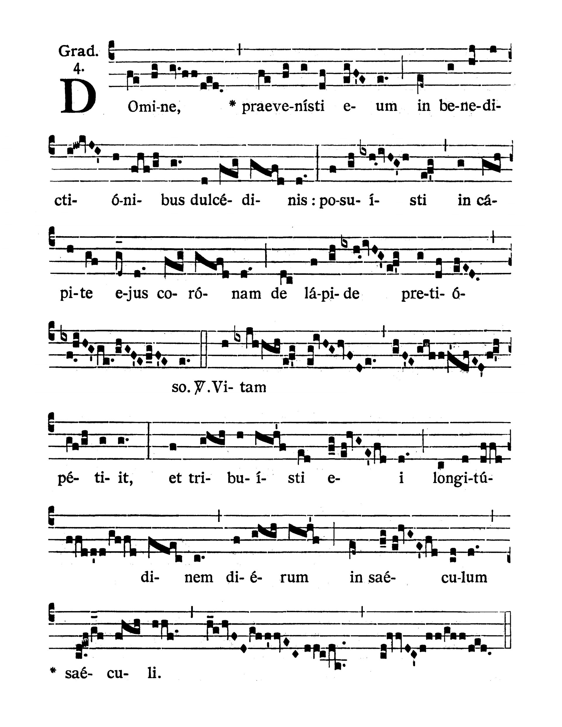 Sancti Joseph Sponsi Beatae Mariae Virginis - Graduale (Domine praevenisti)