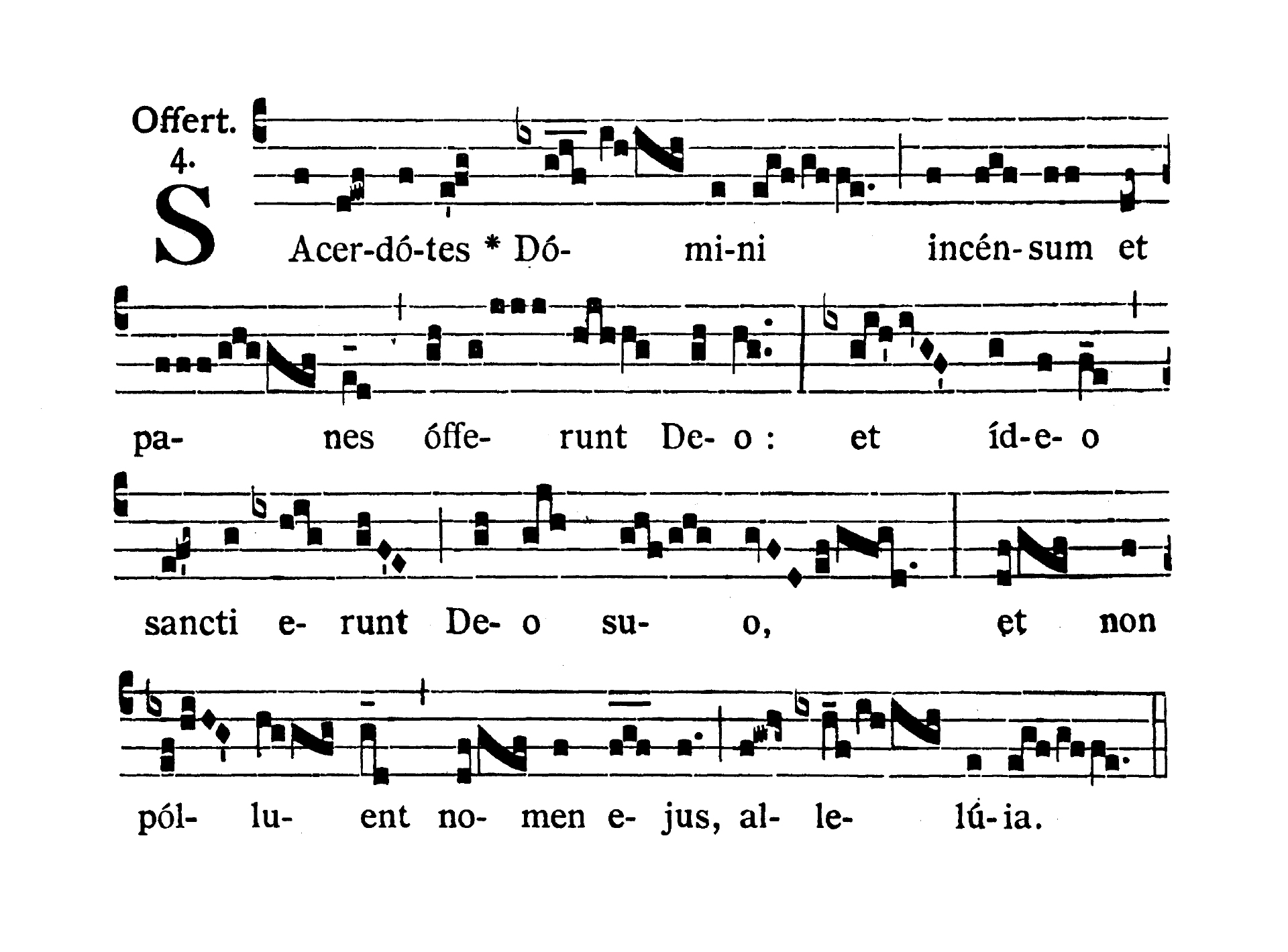In Festo Sanctissimi Corporis Christi - Offertorium (Sacerdotes Domini)