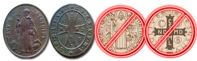 Medal of Saint Benedict - true and false